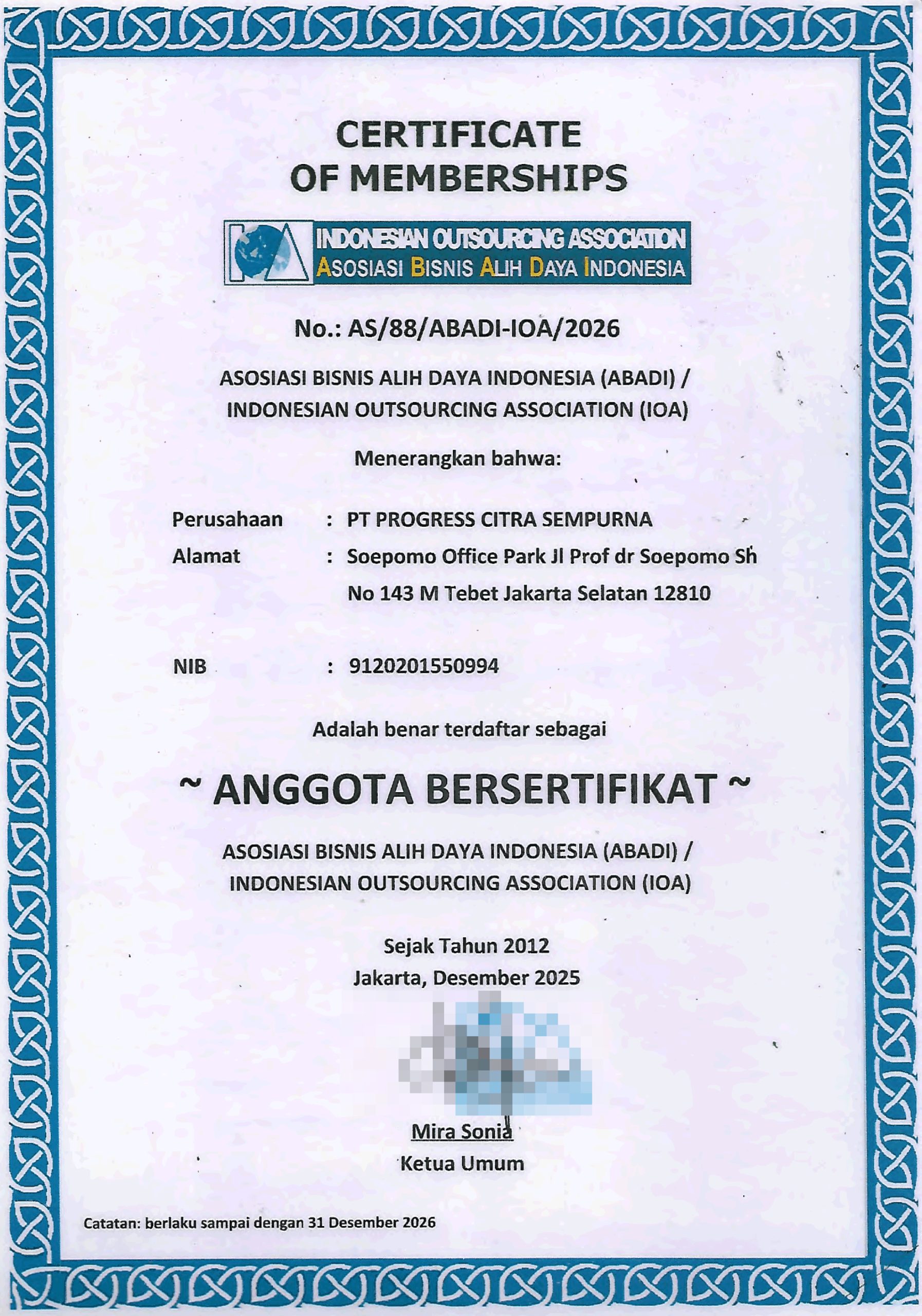 CERTIFICATE-OF-MEMBERSHIP
